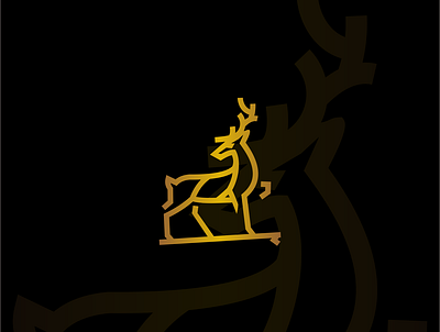 deer character characterdesign icon logo