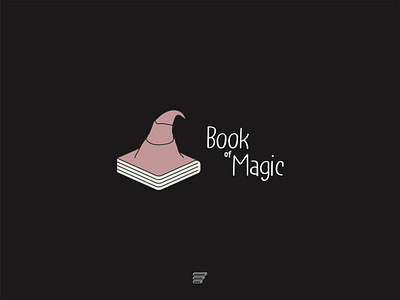 Book Of Magic awesome awesome design awesome logo black book brand branding design designer graphic icon illustration inspiration logo magic mark vector