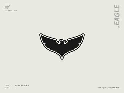 Eagle Logo Design animal logo app awesome black brand identity branding design designer eagle eagle logo icon illustration logo logodesign logoideas logoinspiration logos mark vector