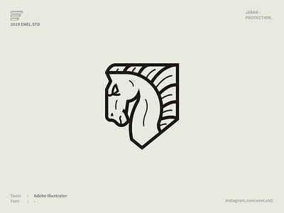 Jaran Portection brand identity branding design designs horse horse logo icon illustraion illustration inspiration logo logo design logodesign logoideas logoinspiration mark protection ui vector
