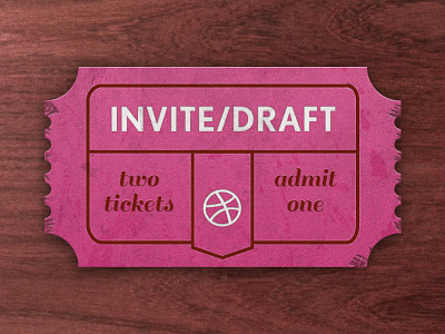 Dribbble Invite x2