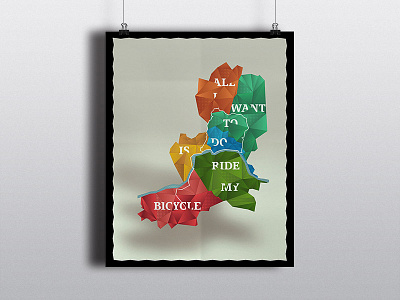 All I want to do is ride my bicycle austria bicycle bike map poster ride road road bike tour track