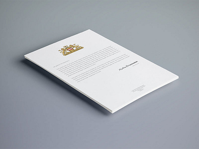 Brewers Association of Austria austria brand branding design identity letter lion lions logo print stationery