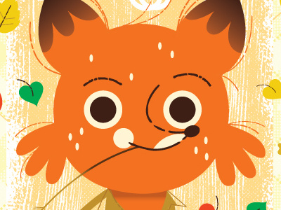Mr. Fox cute fantastic mr. fox fox illustration kali meadows vector