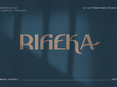 Rifieka - Modern Display Typeface