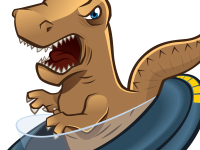 Cloudosaur Mascot - Finished character darko design graphics mascot uncommon studio vector