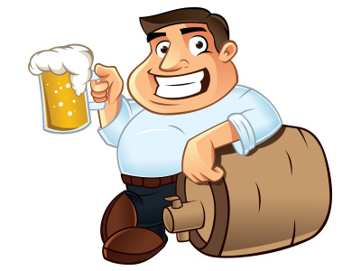 Beer Man Mascot - Finished character darko design graphics mascot uncommon studio vector