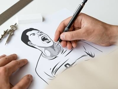Making some poster brasil design drawing graphic poster suarez uruguay world cup