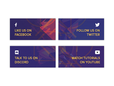 StreamElements Twitch Panels abstract banners panels twitch