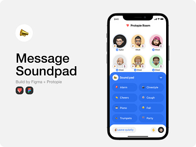 Soundpad | iMessage + Clubhouse