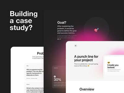 How to build a solid case study?