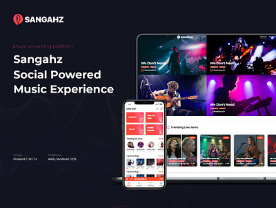 Online Musical and Coaching Mobile and Web APP android dashboard design ios mobile app development mobile application mobile apps mobile ui mongodb node.js php ui ux designer web application design web application development