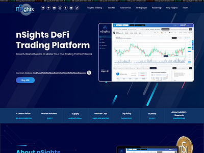 nSights DeFi Trading Platform