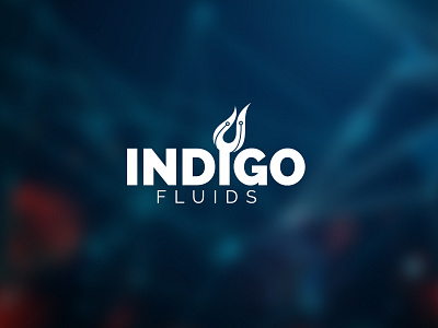 indigo fluids design agency lahore logo design logo designer pixelpk