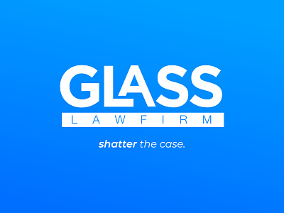 Glass Lawfirm Logo lawfirm logo type