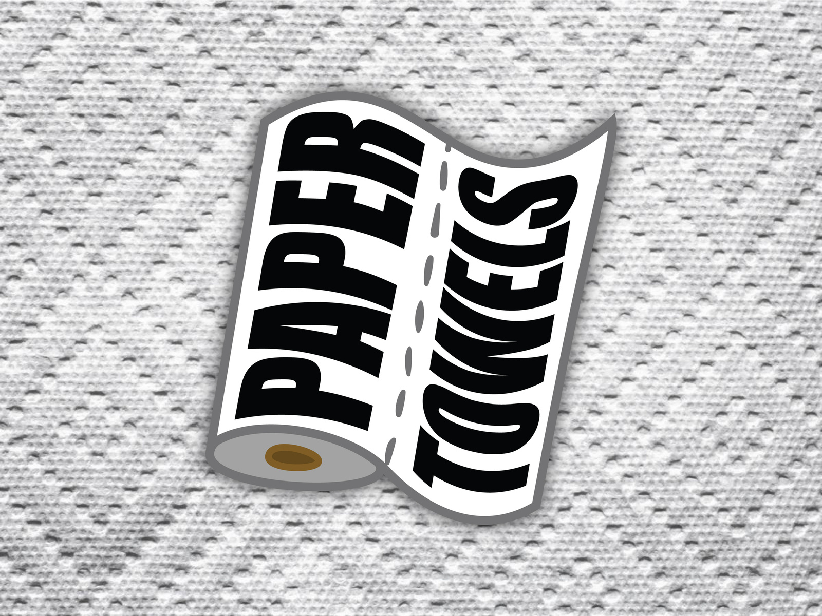 Paper Towels Logo by Brendyn Wirtz on Dribbble