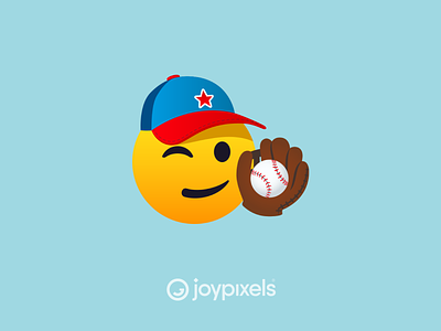 Baseball Smiley baseball baseball bat baseball cap baseball card baseball hat character emoji emojis glove graphic icon illustration reaction smiley smiley face sports sportswear vector wink winking