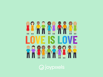 Love is Love character emoji emojis gay gay pride gay rights gaypride glyph graphic icon illustration lesbian pride pridemonth rainbow rainbow pride reaction smiley trans vector