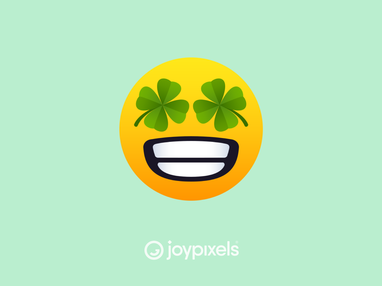 JoyPixels Four Leaf Clover Smiley All Smiles 1.0 by JoyPixels on Dribbble