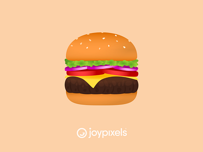 The JoyPixels Hamburger Emoji - Version 6.0