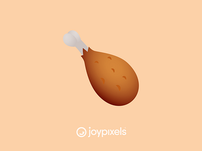 The JoyPixels Poultry Leg Emoji - Version 6.0