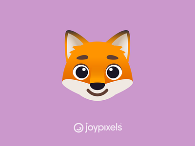 The JoyPixels Fox Emoji - Version 6.0 animal animals character emoji emojis fox fox logo foxes foxy glyph graphic icon illustration