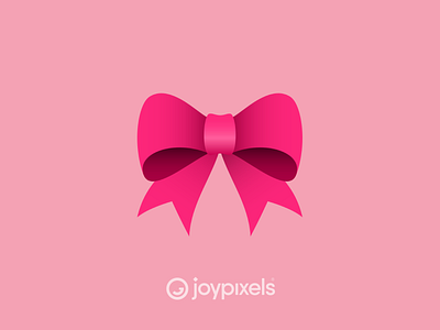 The JoyPixels Bow Emoji - Version 6.0 bow christmas emoji emojis gift giving glyph graphic icon illustration present ribbon