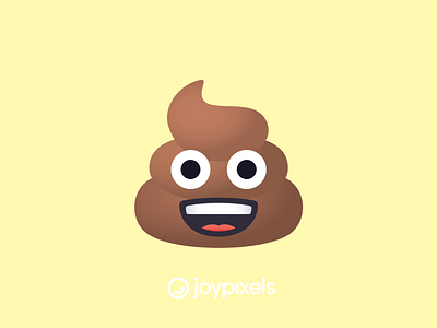 The JoyPixels Pile of Poo emoji - Version 4.5