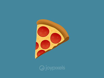 The JoyPixels Pizza Emoji - Version 4.5 character emoji food fun icon illustration pizza pizza slice reaction