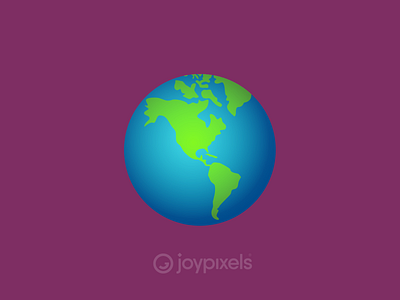 The JoyPixels Globe Emoji - Version 4.5