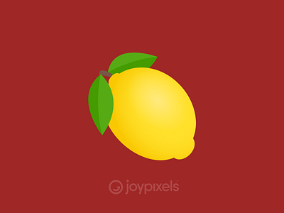 The JoyPixels Lemon Emoji - Version 4.5