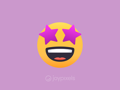 The JoyPixels Star-Struck Emoji - Version 4.5