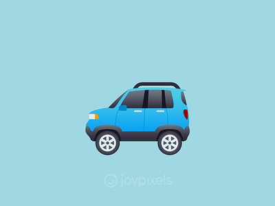 The JoyPixels Sport Utility Vehicle Emoji - Version 4.5