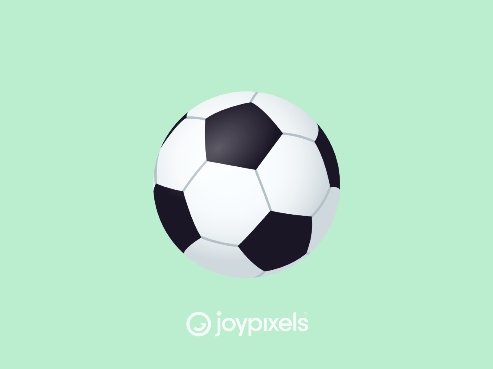 The JoyPixels Soccer Ball Emoji Version 4 5 By JoyPixels On Dribbble   Soccer 4x 