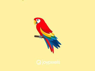 The JoyPixels Parrot Emoji - Version 4.5