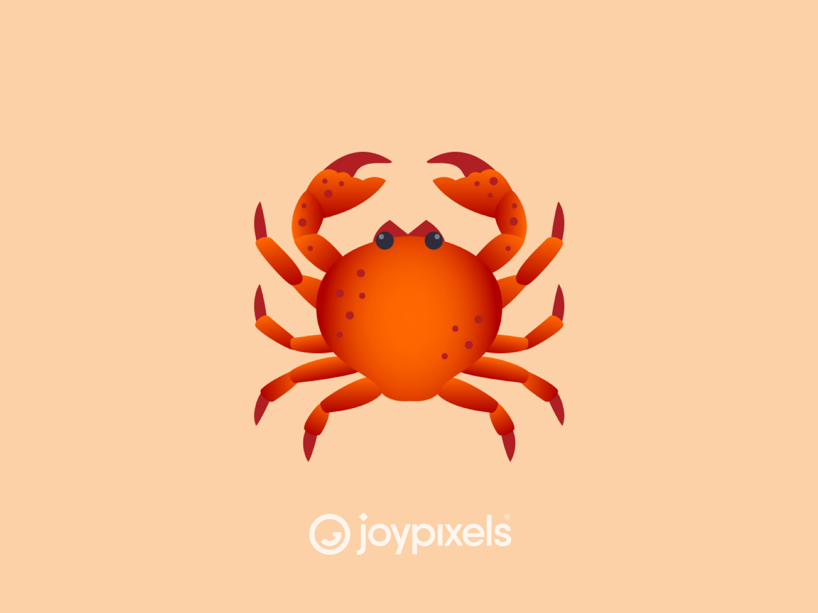 The JoyPixels Crab Emoji Version 4.5 by JoyPixels on Dribbble