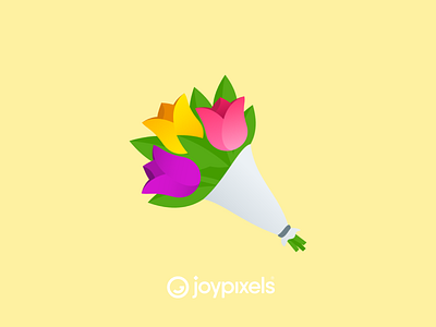 The JoyPixels Bouquet Emoji - Version 4.5