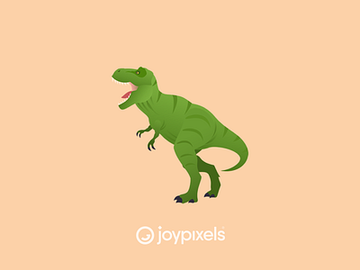 The JoyPixels T-Rex Emoji - Version 5.0 animal character dino dinosaur dinosaurs emoji icon illustration reptile t rex tyrannosaurus tyrannosaurus rex