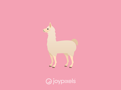 The JoyPixels Llama Emoji - Version 5.0 animal animal art animal illustration animals animals illustrated character emoji furry icon illustration llama llamas
