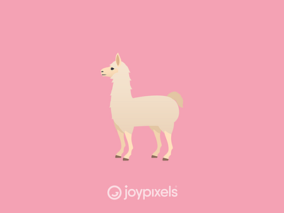 The JoyPixels Llama Emoji - Version 5.0