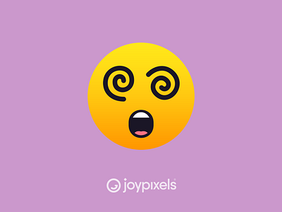 The JoyPixels Dizzy Face Emoji - Version 5.0 character dizzy dizzy face emoji emojis face fun glyph graphic icon illustration reaction smiley smiley face