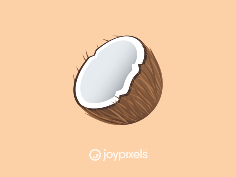 The JoyPixels Coconut Emoji Version 5.0 by JoyPixels on Dribbble