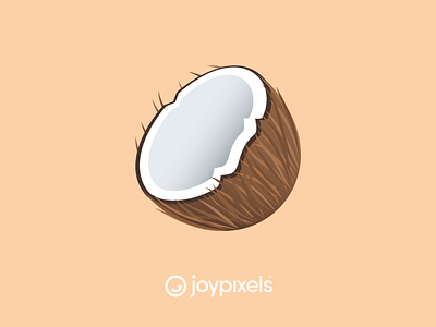 The JoyPixels Coconut Emoji - Version 5.0