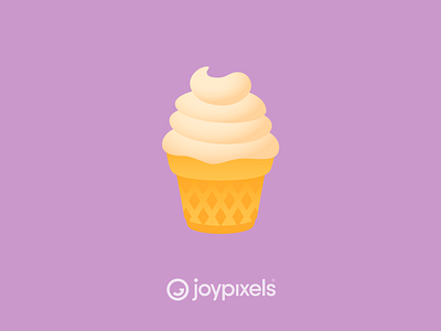 The JoyPixels Ice Cream Emoji - Version 5.0 dessert emoji emojis froyo frozen yogurt ice cream ice cream cone icon icons illustration soft serve softserve summer treat treats
