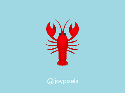 The JoyPixels Lobster Emoji - Version 5.0 animal character emoji emojis fish fisherman fishing rod food icon illustration lobster lobster emoji lobster logo maine lobster shellfish