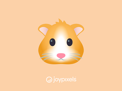 The JoyPixels Hamster Emoji - Version 5.0 animal character cute emoji emojis face fun glyph graphic hamster icon illustration mouse pet pets reaction smiley