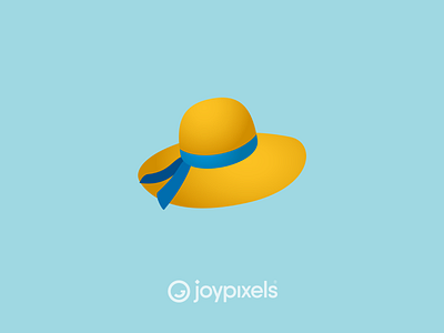 The JoyPixels Womans Hat Emoji - Version 5.0 cap clothes clothing design emoji fashion glyph graphic hat icon illustration vector