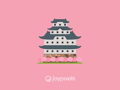 The JoyPixels Japanese Castle Emoji - Version 5.0