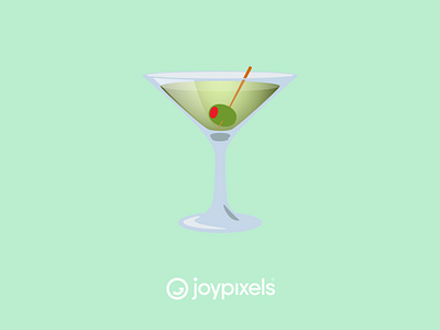 The JoyPixels Cocktail Glass Emoji - Version 5.0