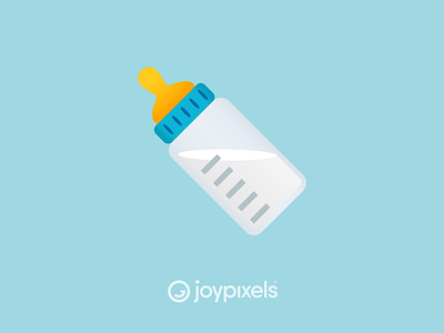 The JoyPixels Baby Bottle Emoji - Version 5.0